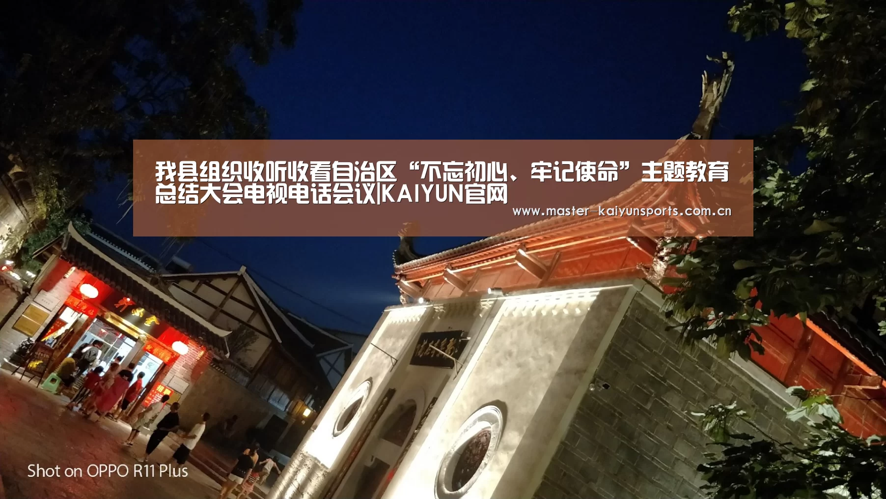 我县组织收听收看自治区“不忘初心、牢记使命”主题教育总结大会电视电话会议|KAIYUN官网(图1) 开云入口